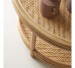 Table basse Ella en rotin