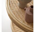 Table basse Ella en rotin