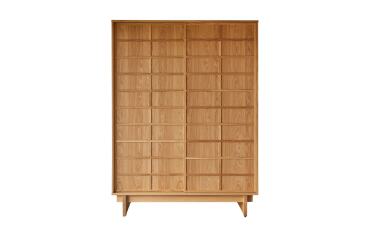 Armoire en chêne massif Miu