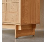 Armoire en chêne massif Miu
