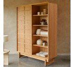 Armoire en chêne massif Miu