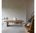 Table basse Joaquin en teck massif recyclé