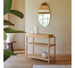 Console en teck massif 100 cm achille