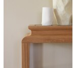 Console en teck massif 100 cm achille