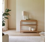 Console en teck massif 120 cm achille