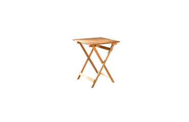 Table de jardin pliable Bistro en acacia massif 2 personnes
