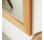 Miroir psyché en bois de teck Tona H 60 x L 160 x P 2 cm