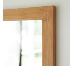 Miroir psyché en bois de teck Tona H 60 x L 160 x P 2 cm