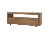 Meuble TV Anoa en teck massif L 140 cm