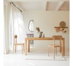 Table Edene en teck massif 6 à 8 personnes