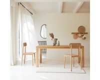 Table Edene en teck massif 6 à 8 personnes