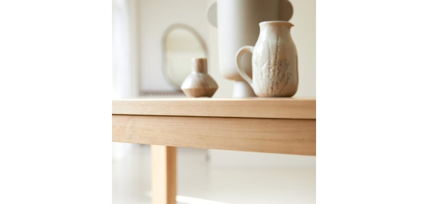 Table Edene en teck massif 6 à 8 personnes