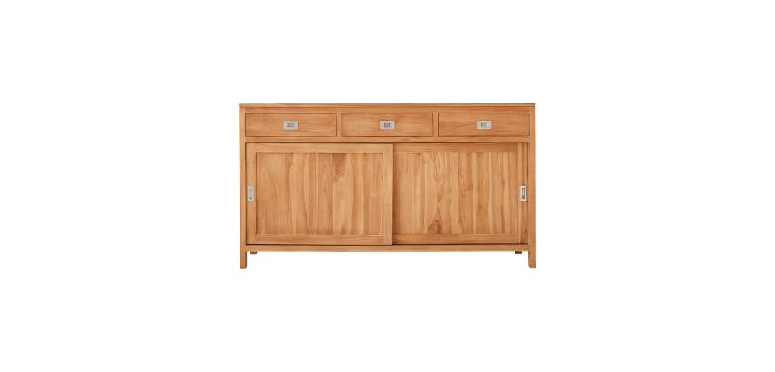 Buffet en teck massif L 180 cm Coffee Tek