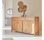 Buffet en teck massif L 180 cm Coffee Tek