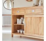 Buffet en teck massif L 180 cm Coffee Tek