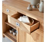 Buffet en teck massif L 180 cm Coffee Tek