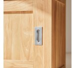 Bibliothèque en teck massif coffee tek