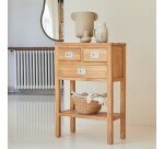 Console Coffee Tek en teck massif