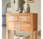 Console Coffee Tek en teck massif