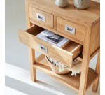 Console Coffee Tek en teck massif