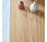 Meuble TV Patio en teck massif L 200 cm