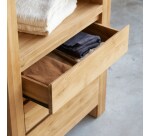 Bibliothèque en teck massif Edene