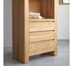 Bibliothèque en teck massif Edene