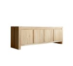 Buffet en teck massif L 210 cm Edene