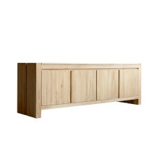 Buffet en teck massif L 210 cm Edene