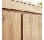 Buffet en teck massif L 210 cm Edene