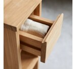 Bout de canape en teck massif edene