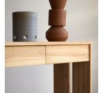 Console  Edene en teck massif