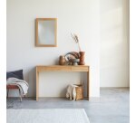 Console  Edene en teck massif