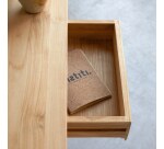 Console  Edene en teck massif