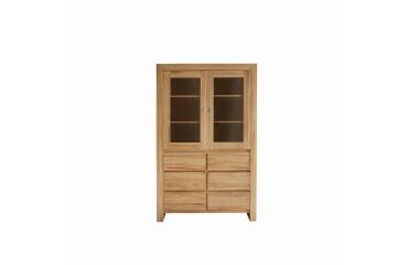 Vaisselier Edene en teck massif H 190 cm