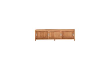 Meuble TV Coffee Tek en teck massif L 180 cm