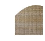 Tête de lit en en tige de kubu Louison H 110 x L 160 x P 8 cm