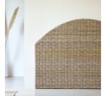 Tête de lit en en tige de kubu Louison H 110 x L 160 x P 8 cm