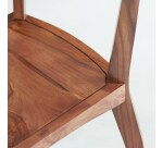 Chaise Luna en palissandre massif