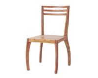 Chaise Luna en palissandre massif