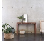 Console  Luna en palissandre massif