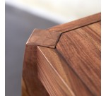 Console  Luna en palissandre massif