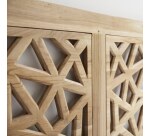Tête de lit en bois de teck Gentong H 110 x L 210 x P 4 cm