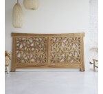 Tête de lit en bois de teck Gentong H 110 x L 210 x P 4 cm