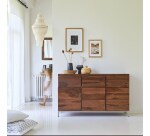 Buffet en palissandre massif L 155 cm Nova