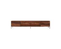 Meuble TV Nova en palissandre massif L 205 cm