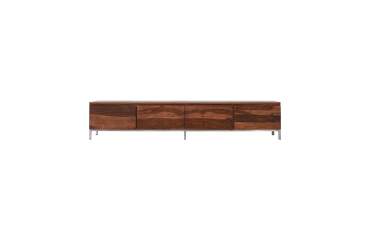 Meuble TV Nova en palissandre massif L 205 cm