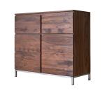 Bahut en palissandre massif L 100 cm Nova
