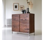 Bahut en palissandre massif L 100 cm Nova