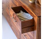 Buffet en palissandre massif L 205 cm Mezzo